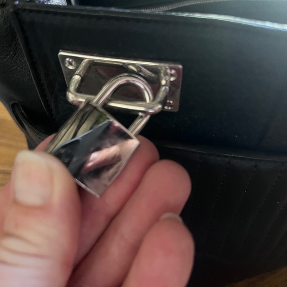 Zadig & Voltaire Black Bag Candide Small Hand Bag Shoulder Bag Skull Studs - Picture 6 of 16